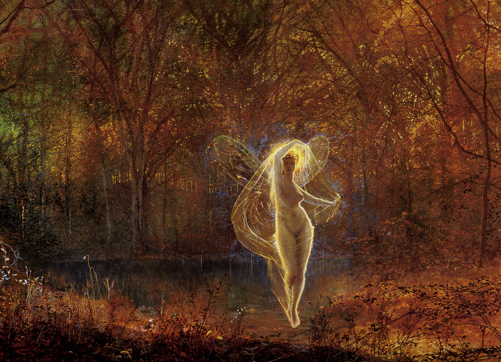 Dame Autumn hath a mournful face 1871