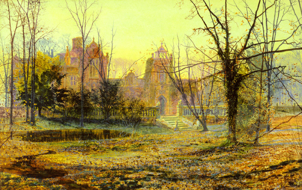 Evening at Knostrop Old Hall (1870)