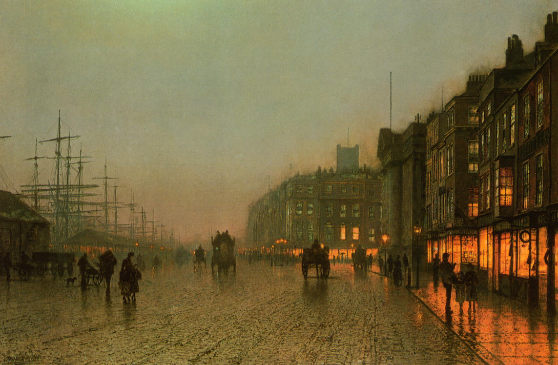 Liverpool from Wapping (1875)